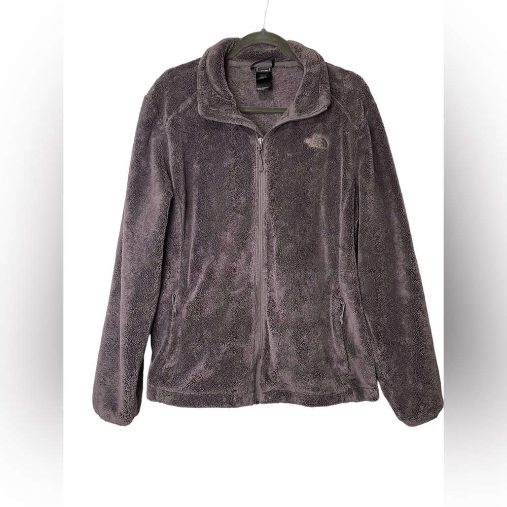 The North Face Osito Fleece Zip Jacket in Grey Purple Size XL